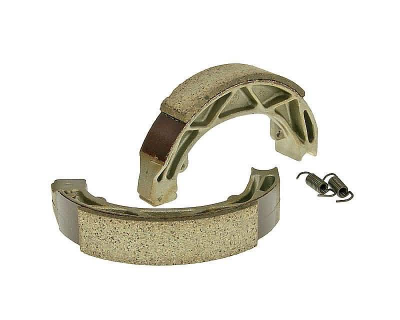 Saboți de frână RMS 140x25mm pentru tobă pentru Piaggio, Vespa Modern, Aprilia și alte modele