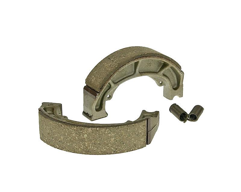 Saboți de frână Vparts 120x25mm pentru tobă pentru Aprilia SR 50 Di-Tech, Mojito, Habana