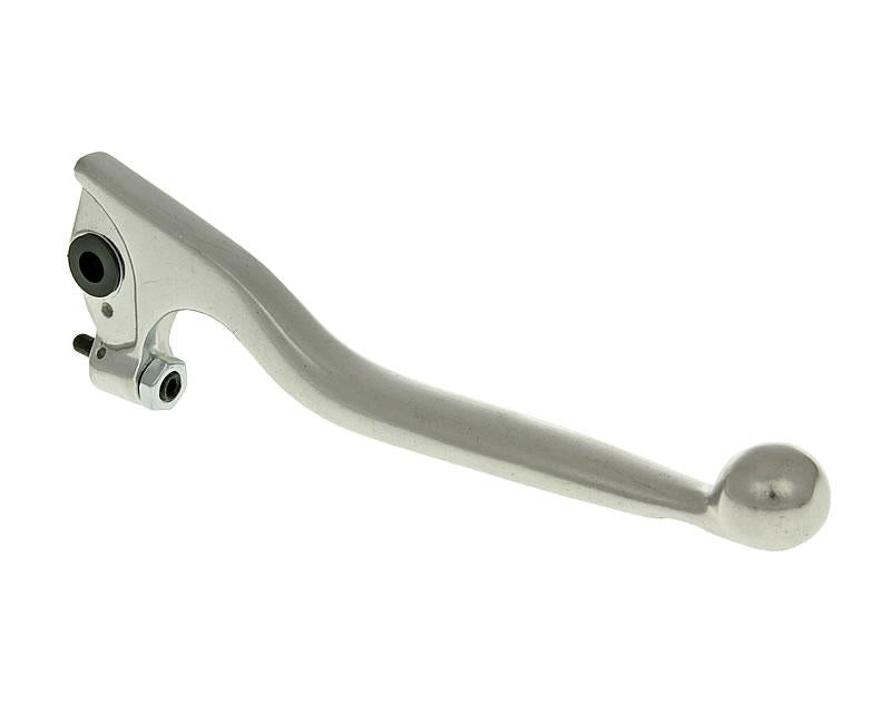 Manetă de frână stânga / dreapta Vparts argintie pentru Derbi, Aprilia, Italjet, Gilera, Beta și alte modele