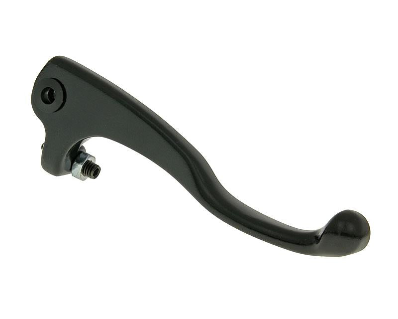 Manetă de frână dreapta Vparts neagră pentru Derbi Senda 50 R DRD, Senda 50 SM DRD, Senda 50 SM DRD Racing, Bultaco Lobito 50 și alte modele