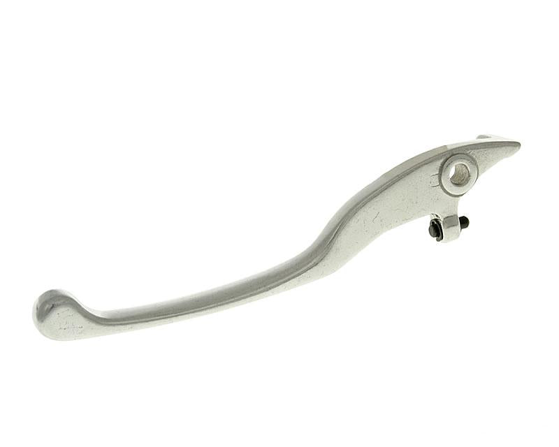 Manetă de frână stânga argintie Vparts pentru Aprilia Scarabeo 50 2T, Leonardo 125, Leonardo 150 și alte modele