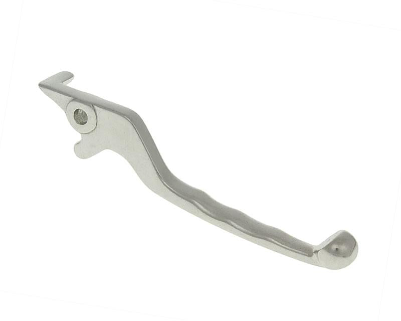 Manetă de frână dreapta Vparts argintie pentru Kymco Stryker 125, Pulsar 125, Sector 125, Zing 125, Zing II 125 și alte modele