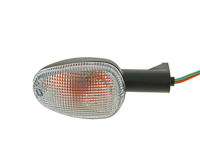 Semnalizare Vparts față dreapta / spate stânga pentru Aprilia RS 50, RS 125, RS Tuono, Malaguti F12 Phantom și alte modele