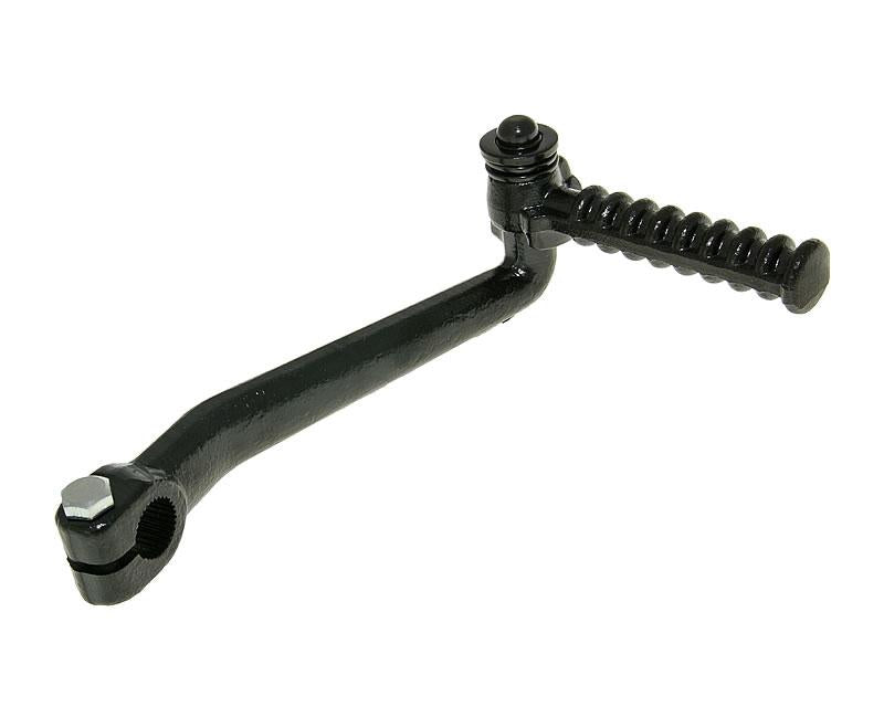 Pedală pornire Vparts neagră pentru Suzuki AH 100 Address, Katana 50 AC, Katana 50 LC, AH 50 Address și alte modele