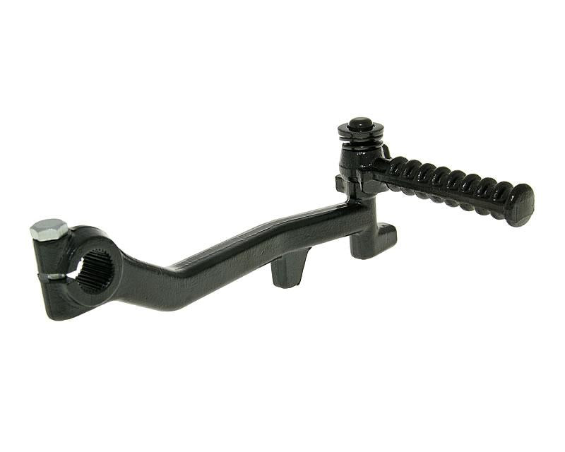 Pedală pornire Vparts neagră pentru MBK Booster, Nitro, Yamaha Aerox, BWs
