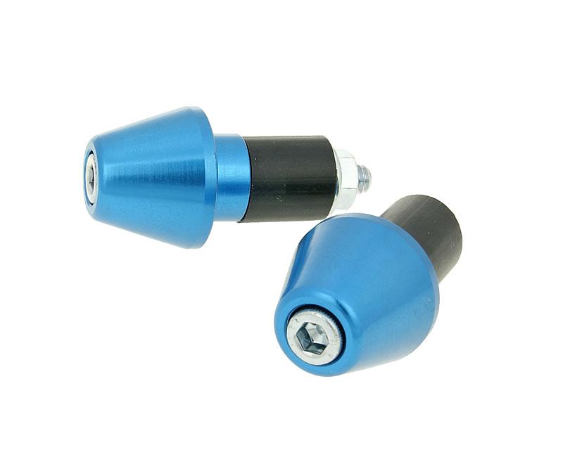 Amortizoare de vibrații ghidon Vparts Short 17,5mm albastre universal