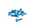 Set Șuruburi Carenaj Vparts Aluminiu Anodizat Albastru M5x20 - 12 bucăți - universal