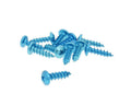 Set 12 Șuruburi Carenaj Vparts Aluminiu Anodizat Albastru M6x20 universal