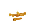 Set Șuruburi Vparts Hexagonale Aluminiu Auriu M6x20 6 Buc universal