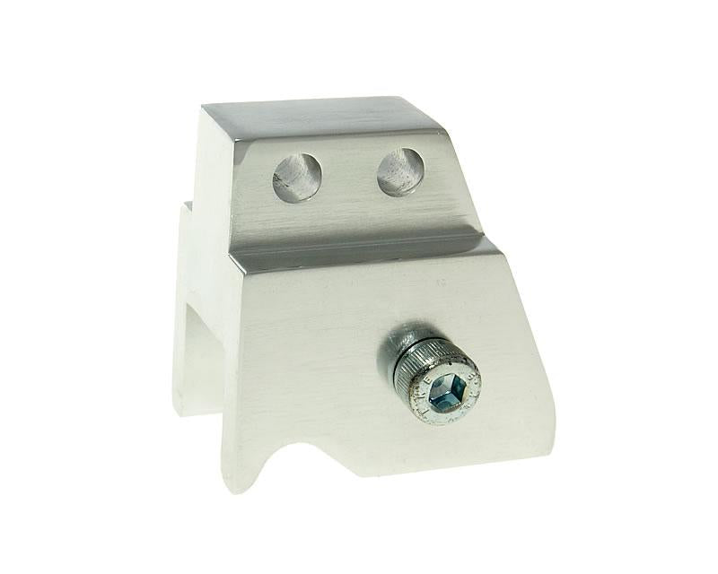 Kit de înălțare Vparts CNC 2 orificii reglabil argintiu pentru MBK, Yamaha, Aprilia, Malaguti, Adly și alte modele