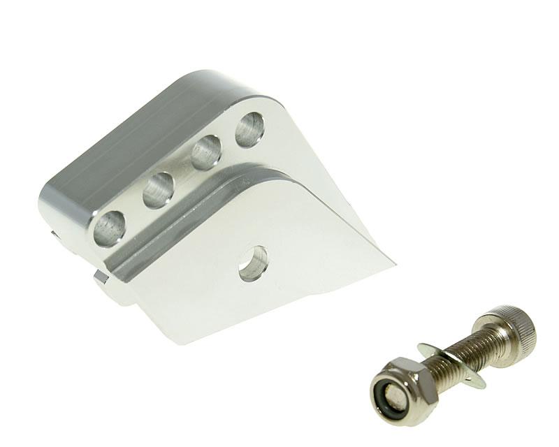 Kit de înălțare Vparts CNC 4 găuri reglabil aspect platină pentru Peugeot, Hercules, Sachs și alte modele