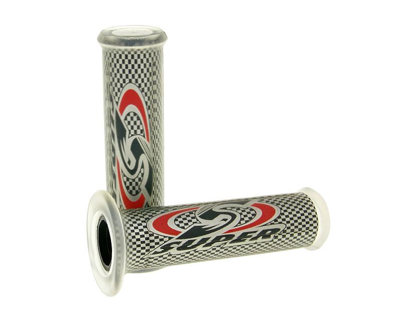Manșoane ghidon Vparts Sport aspect carbon transparent universal