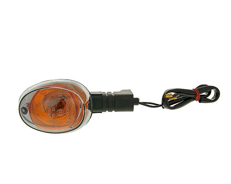 Semnalizare Vparts față dreapta / spate stânga transparentă pentru MBK Booster, Yamaha BWs, Gilera GSM, H@k, Zulu și alte modele