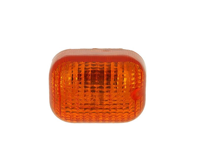 Semnalizare față Vparts portocalie pentru Peugeot Squab 50, TKR 50, Trekker 50, Trekker 100 și alte modele