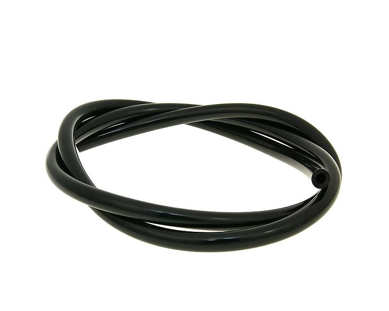 Furtun combustibil 101 Octane negru cauciuc cloropren 1m - diametru interior 4mm, exterior 8mm universal