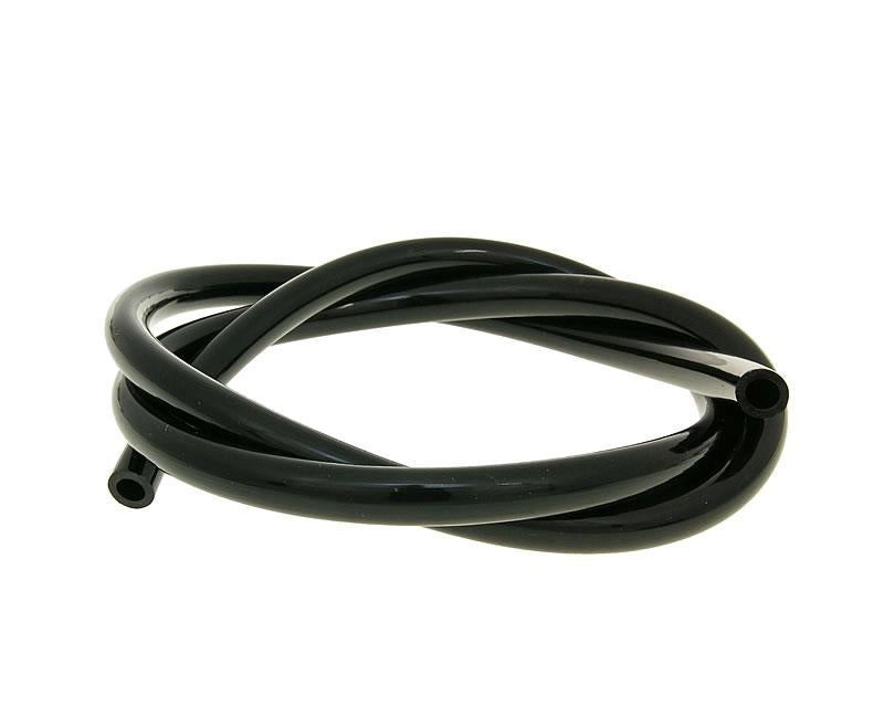 Furtun combustibil Vparts negru cauciuc cloropren 1m - diametru interior 6mm, exterior 10mm, universal