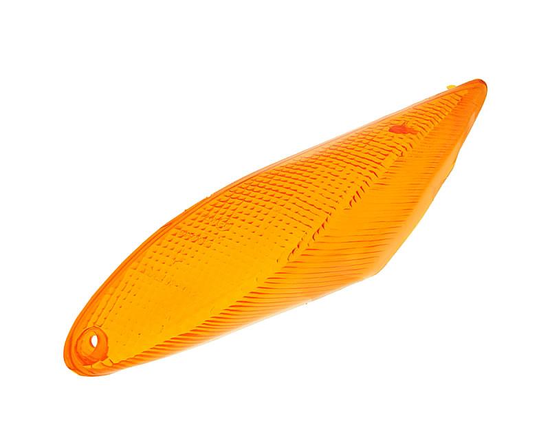 Sticlă semnalizator față stânga Vparts pentru Yamaha BWs 50 2T AC, MBK Booster 50 NG