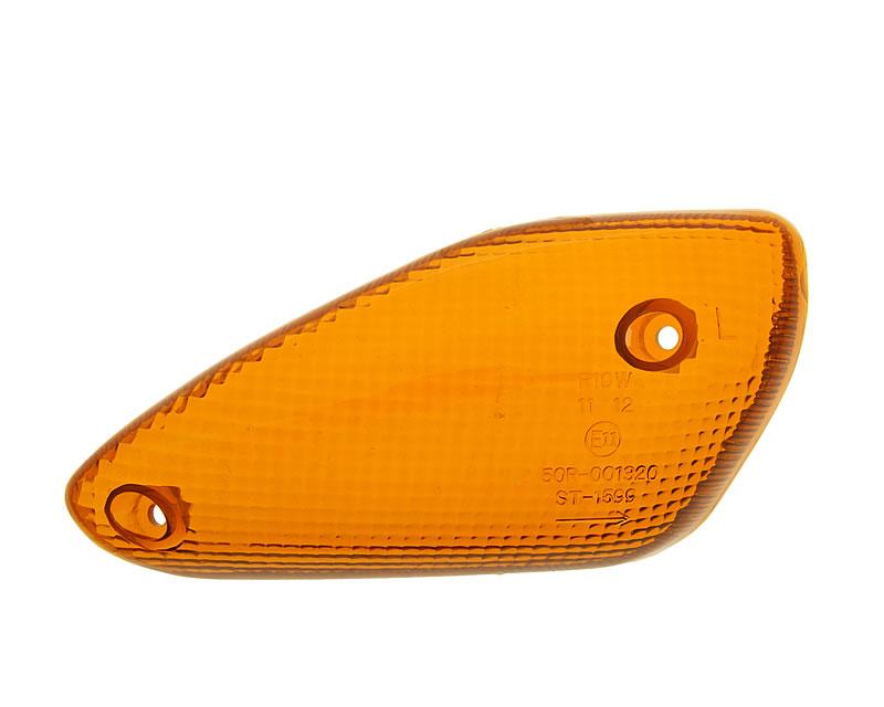 Sticlă semnalizator față stânga Vparts pentru MBK Nitro 50, Nitro 50 Naked, Nitro 100, Yamaha Aerox 50, Aerox 100 și alte modele