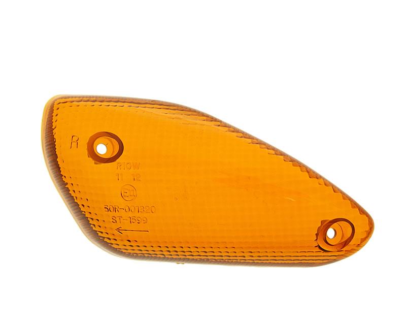 Sticlă semnalizare față dreapta Vparts pentru MBK Nitro 50, Nitro 100, Yamaha Aerox 50, Aerox 100 și alte modele