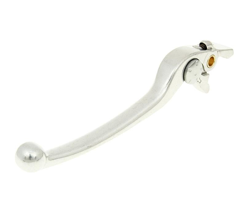 Manetă de frână stânga Vparts argintie pentru Suzuki Burgman 650 AN650