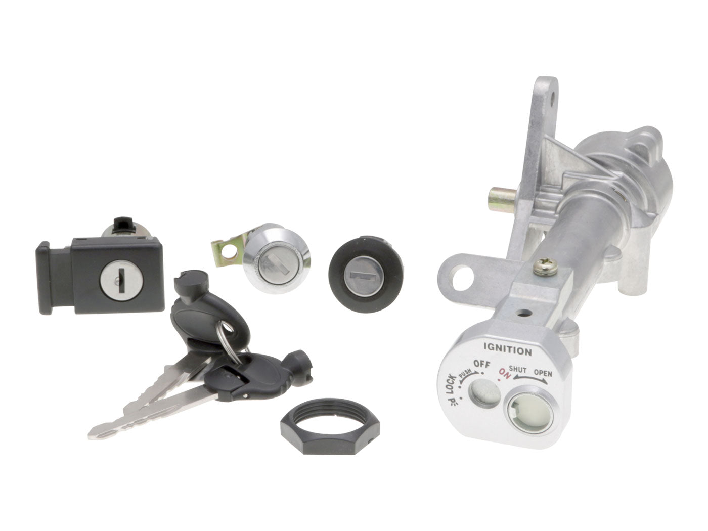 Set de încuietori Vparts pentru Suzuki Burgman 125 UH125, 150 UH150 (02-06)