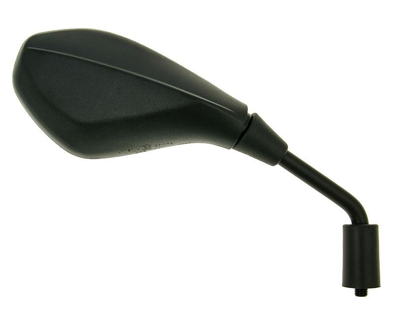 Oglindă dreapta Vparts omologată E filet 10mm pentru Piaggio TPH 50, TPH 125, Gilera Nexus, Aprilia SR Motard și alte modele