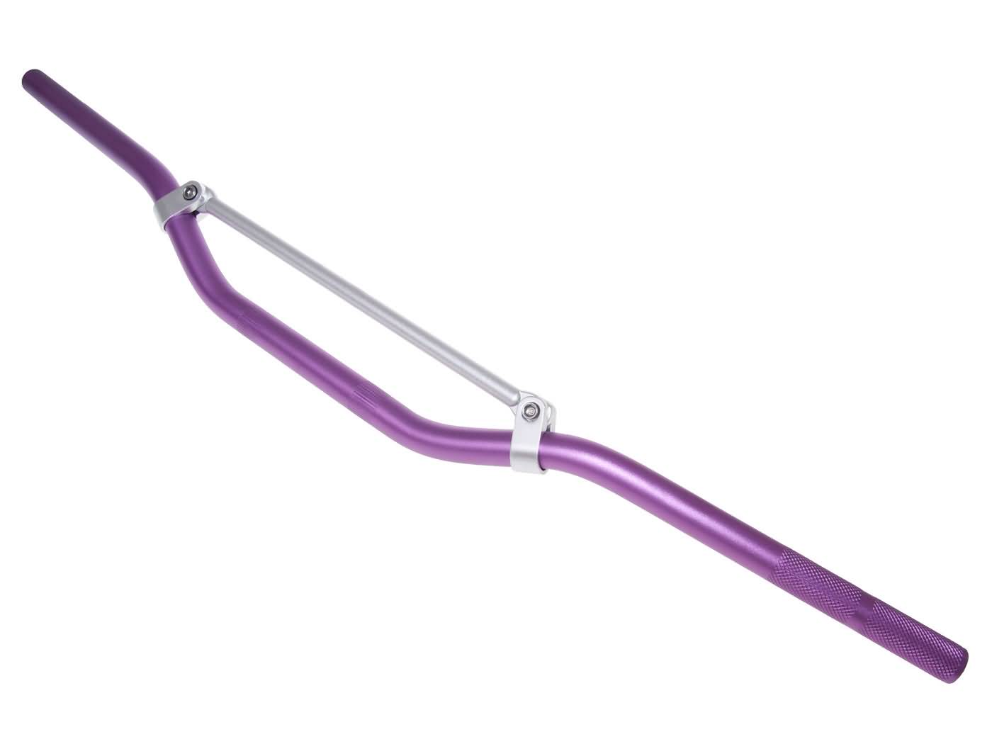 Ghidon Motocross Vparts Aluminiu cu Bară Transversală 22mm 810mm Violet universal