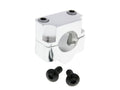 Clemă conversie ghidon Vparts 22mm la 28,6mm argintiu universal