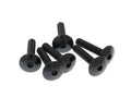Set Șuruburi Carenaj Vparts Cap Hexagonal Interior Aluminiu Anodizat Negru M6x30 - 6 buc universal
