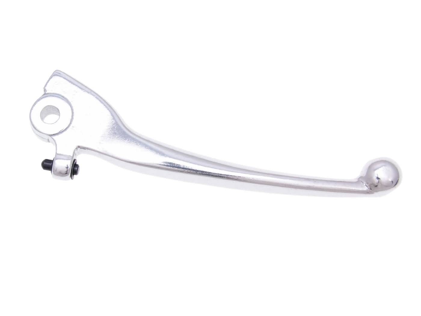 Manetă de frână stânga / dreapta Vparts argintie pentru Aprilia Atlantic 500, Scarabeo 125, Scarabeo 150, Scarabeo 200, Scarabeo 500