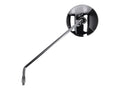 Oglindă stânga Vparts M10 cromată pentru Vespa Classic, LML Star și alte modele