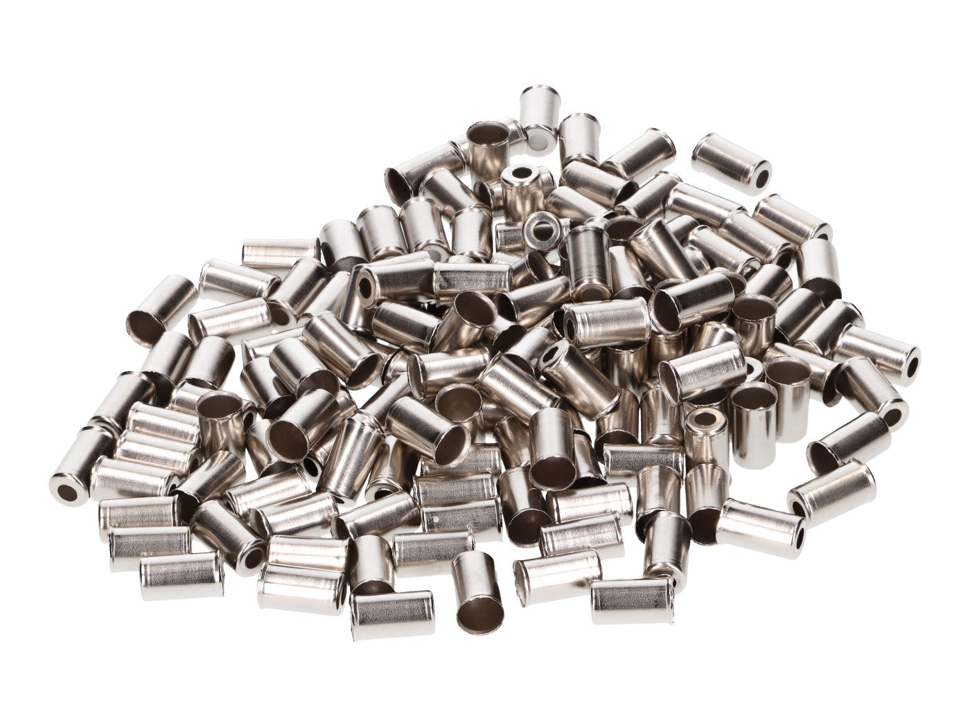 Capace terminale metalice 6mm pentru teci cabluri bowden set 150 bucăți universal