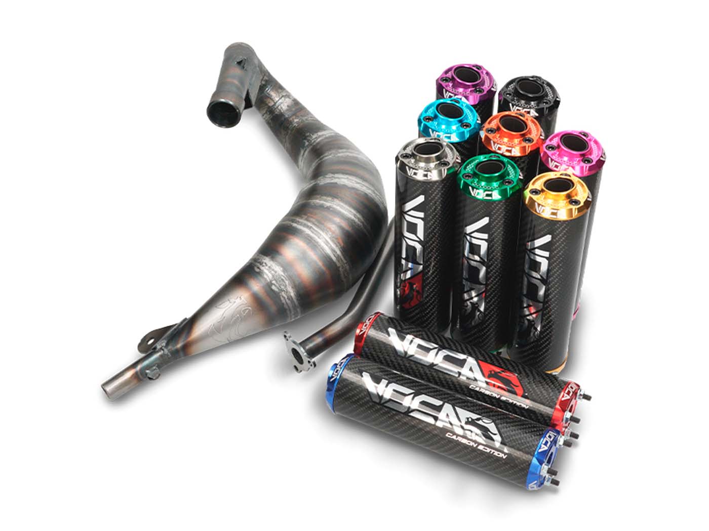 Eșapament Voca Racing Cross 80/90cc pentru Beta RR Enduro, RR Motard și alte modele