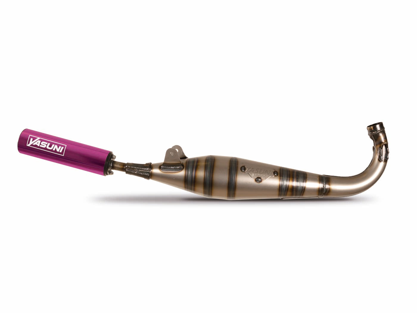 Eșapament sport Yasuni violet pentru Peugeot 103 LC, 103 AC, 103 Vogue 2T