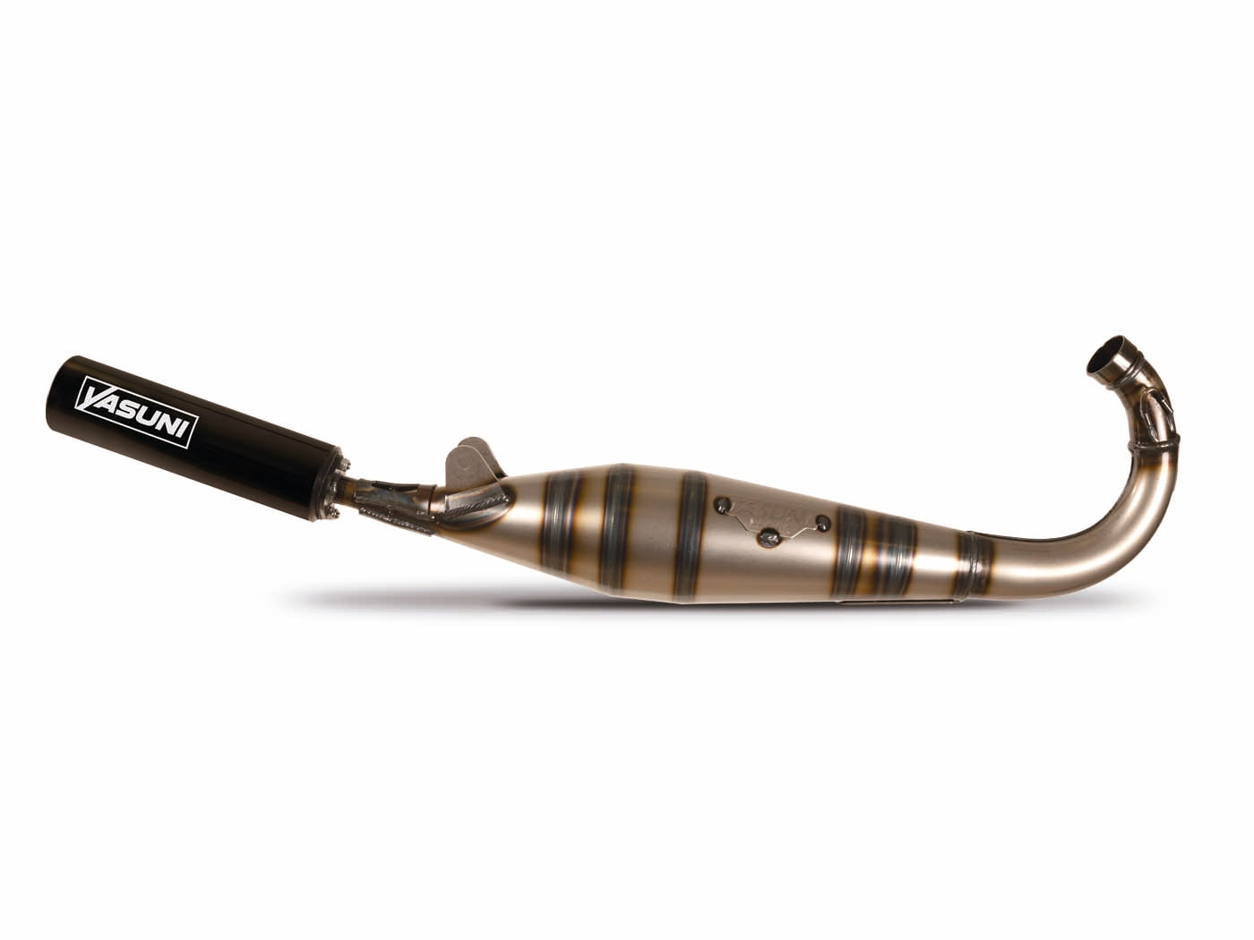 Eșapament racing scuter Yasuni negru pentru MBK AV-51, 51V, Magnum, Passion, Racing (AV 10)