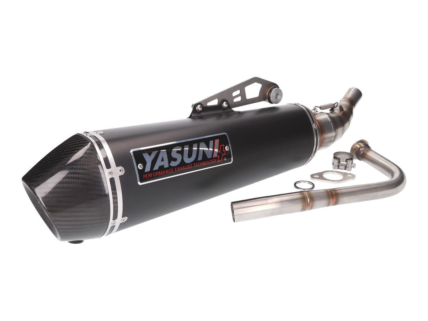 Eșapament racing scuter Yasuni Scooter 4 Black Edition pentru Honda PCX 125i 4T