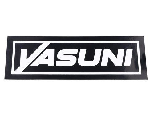 Autocolant Yasuni pentru tobă de eșapament 170x60mm universal